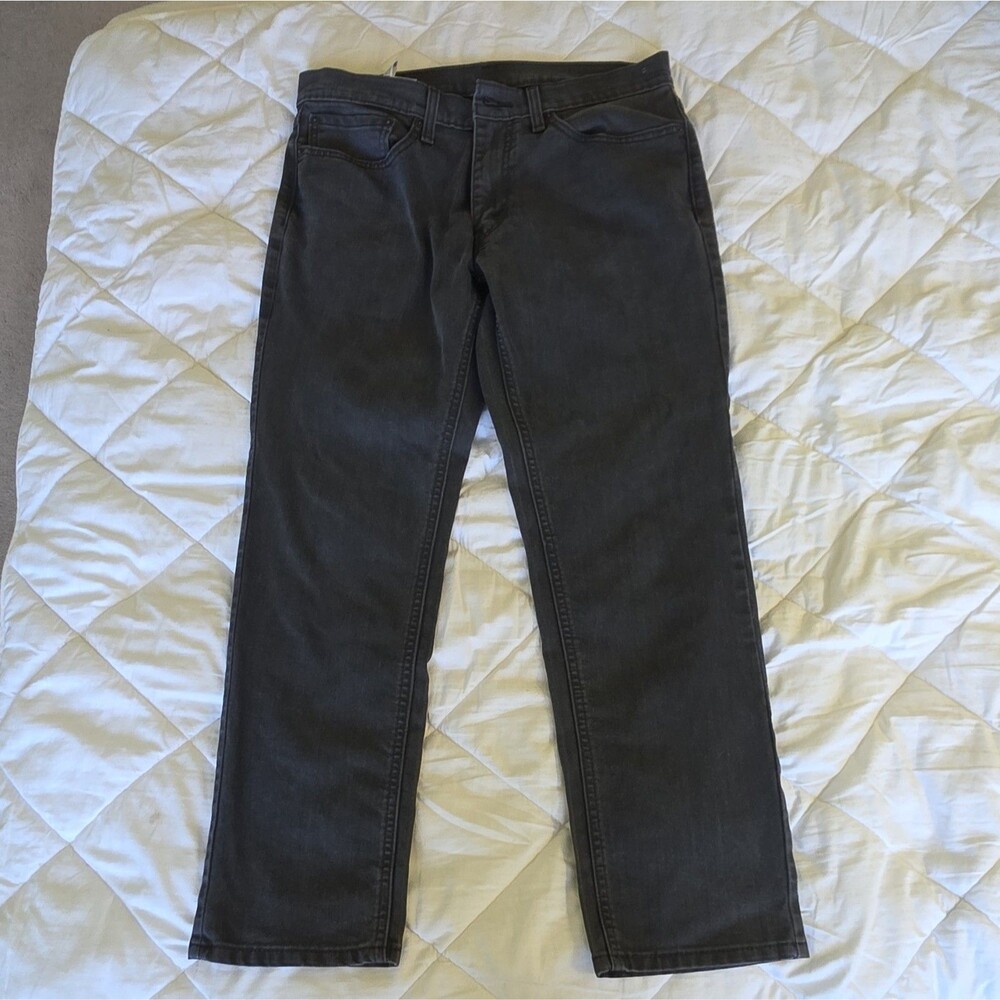 Levi's 541 34x32 Men's Athletic Fit  - Gray Wash Denim Tapered Mid Rise